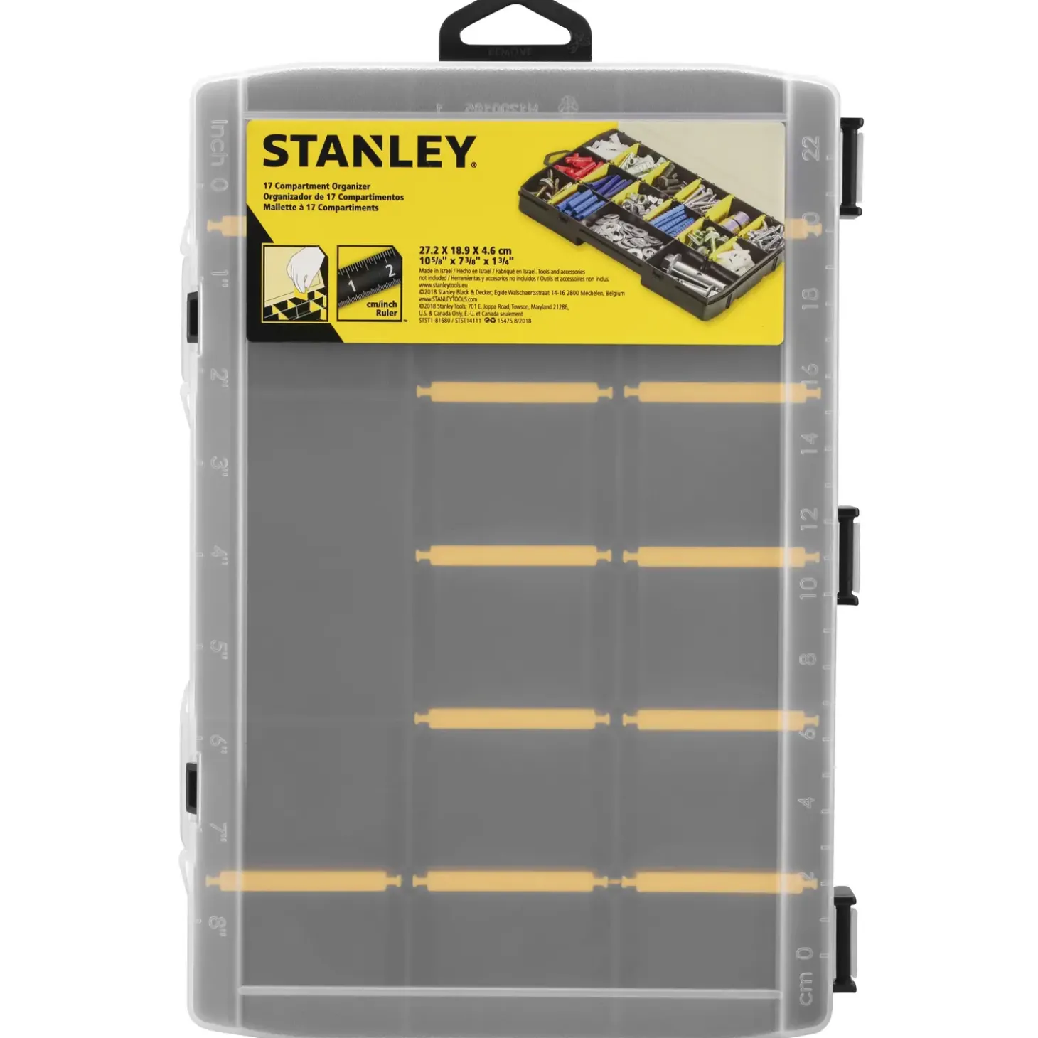 Stanley sortimentskasse 17 rum