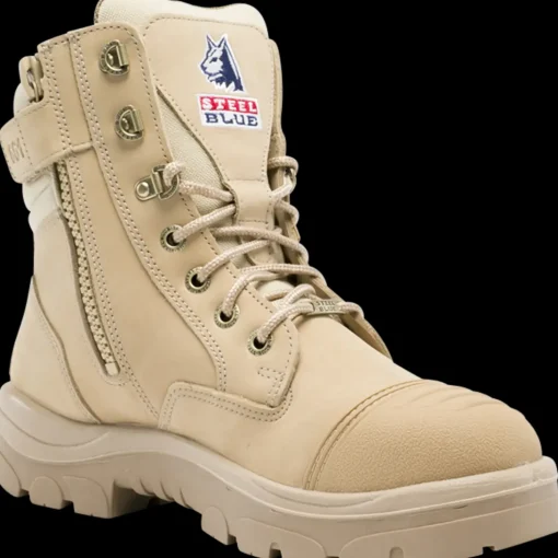 Steel Blue Southern Cross Zip S3 sikkerhedsstøvle sand str. 43