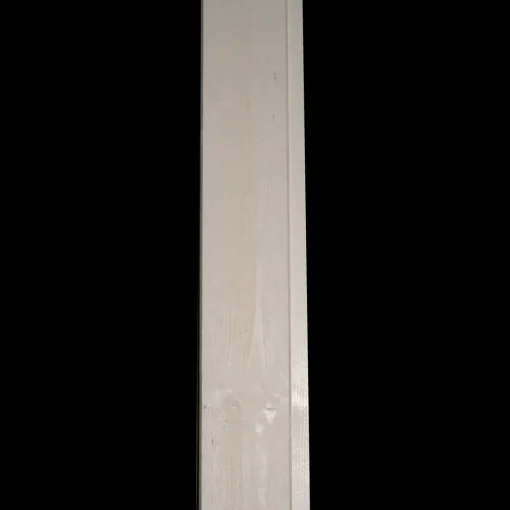 Sternbrædt gran m/fer og not 25x125 mm (22x120) x 4,8M hvidmalet