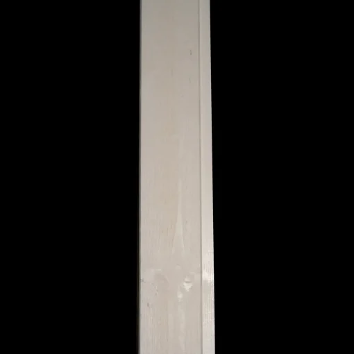 Sternbrædt gran m/fer og not 25x125 mm (22x120) x 4,8M hvidmalet
