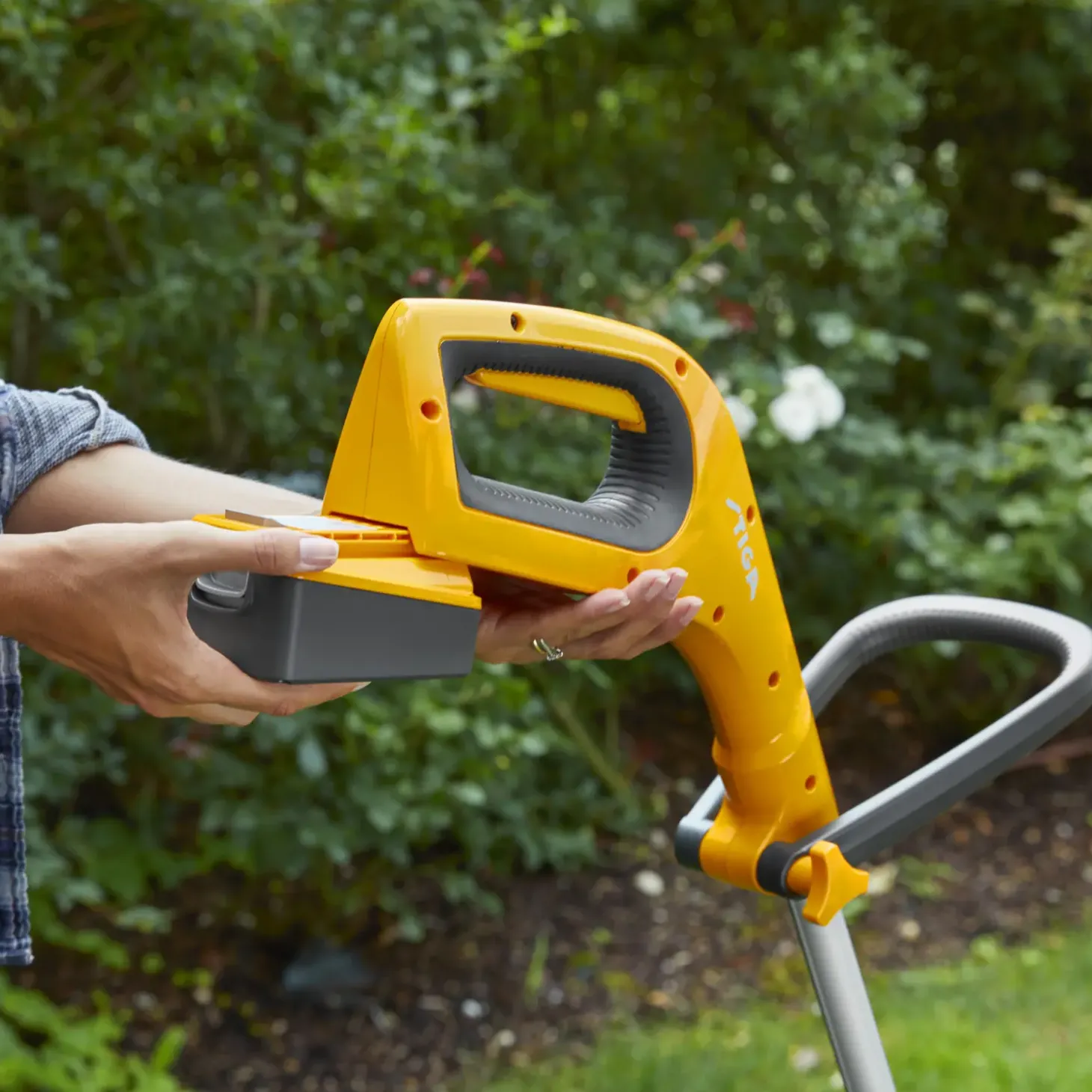 Stiga græstrimmer GT 100e inkl. 1x2,0 Ah batteri og lader