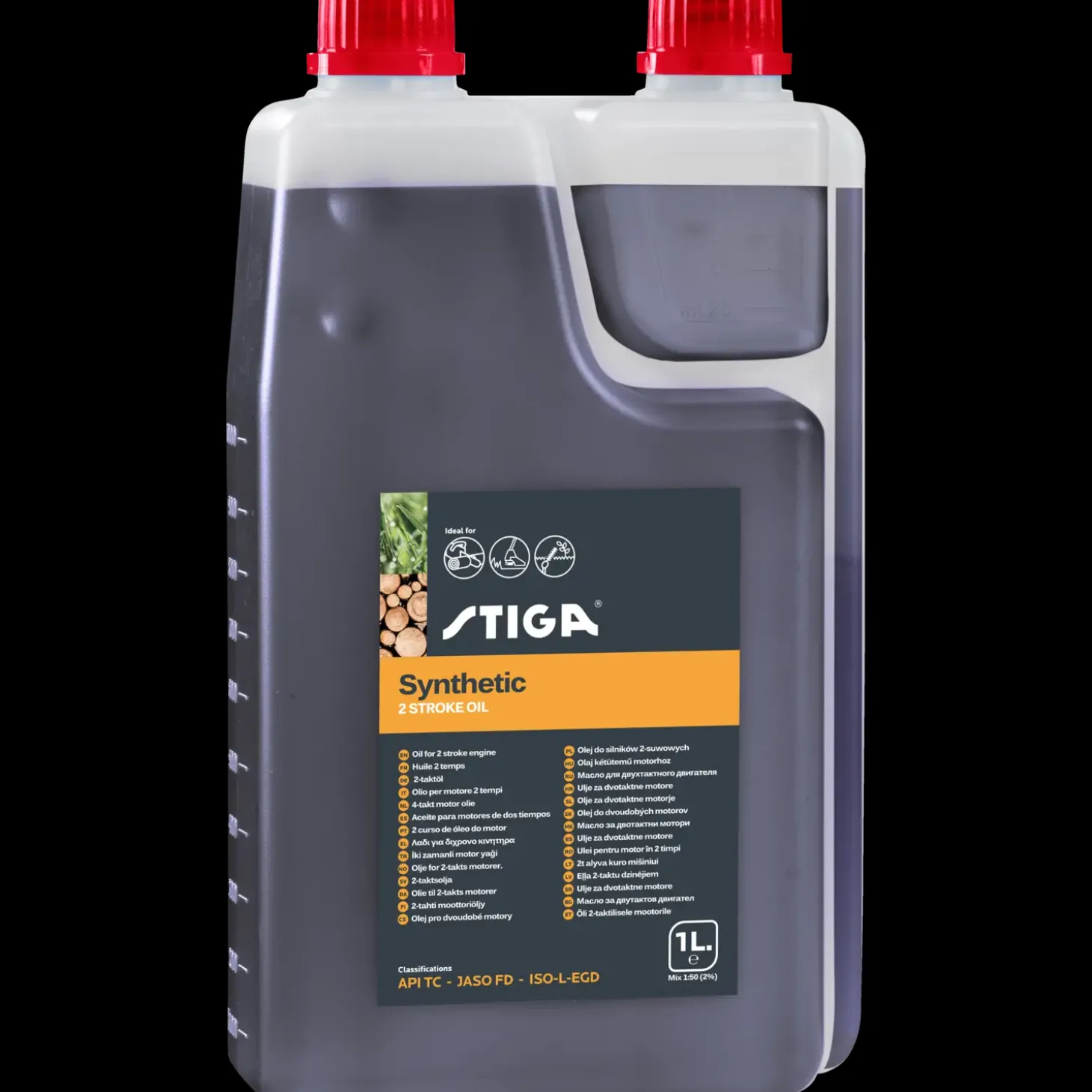 Stiga 2-taktsolie 1 L