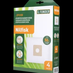 Støvsugerposer t/Nilfisk 4 stk inkl. 1 filter