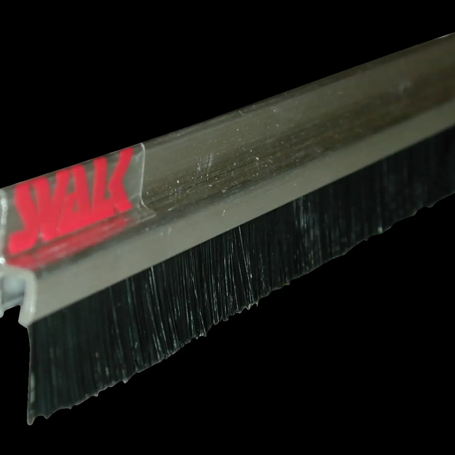 Svalk børstetætningsliste H-form 30-14 mm x 3 m alu