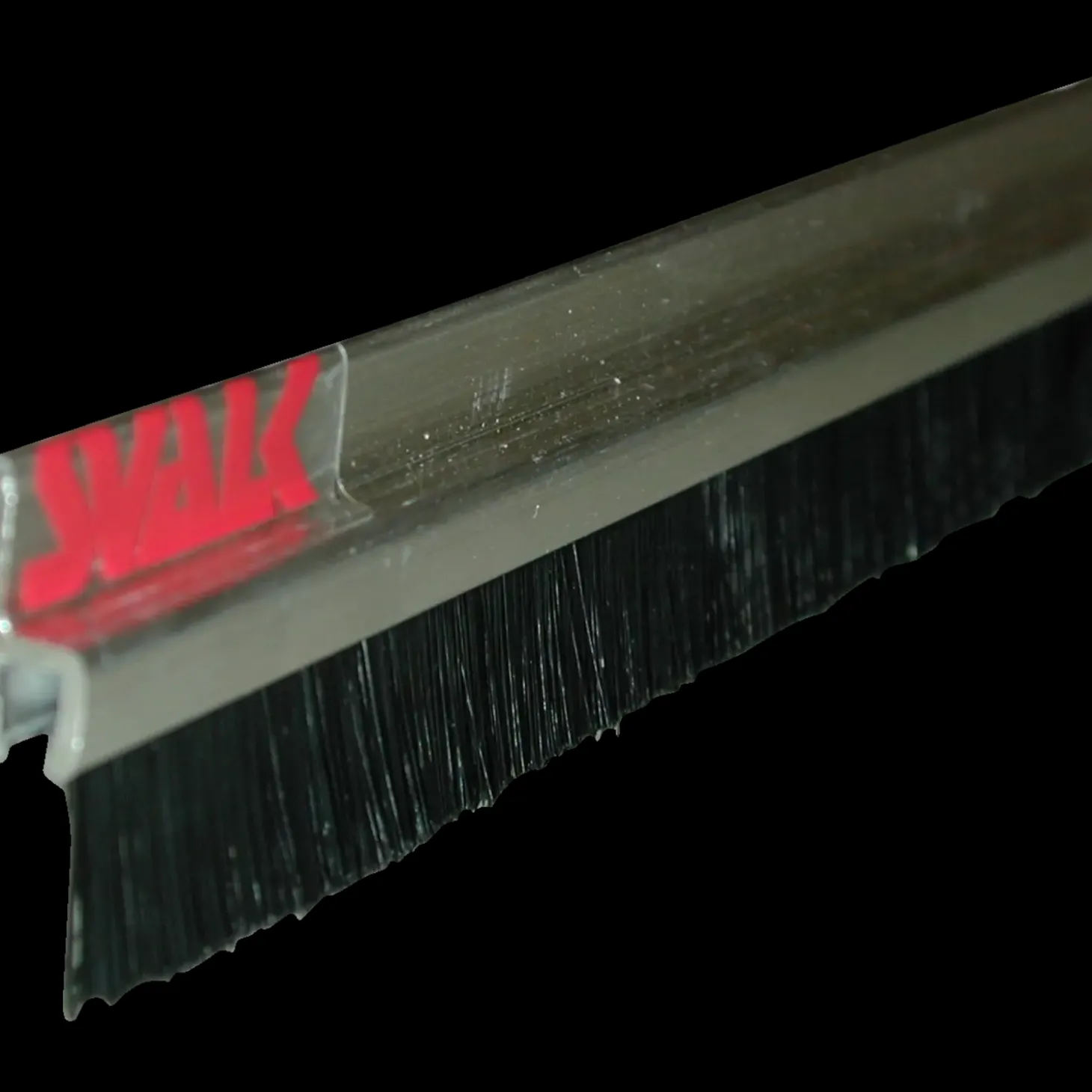 Svalk børstetætningsliste H-form 30-14 mm x 3 m alu