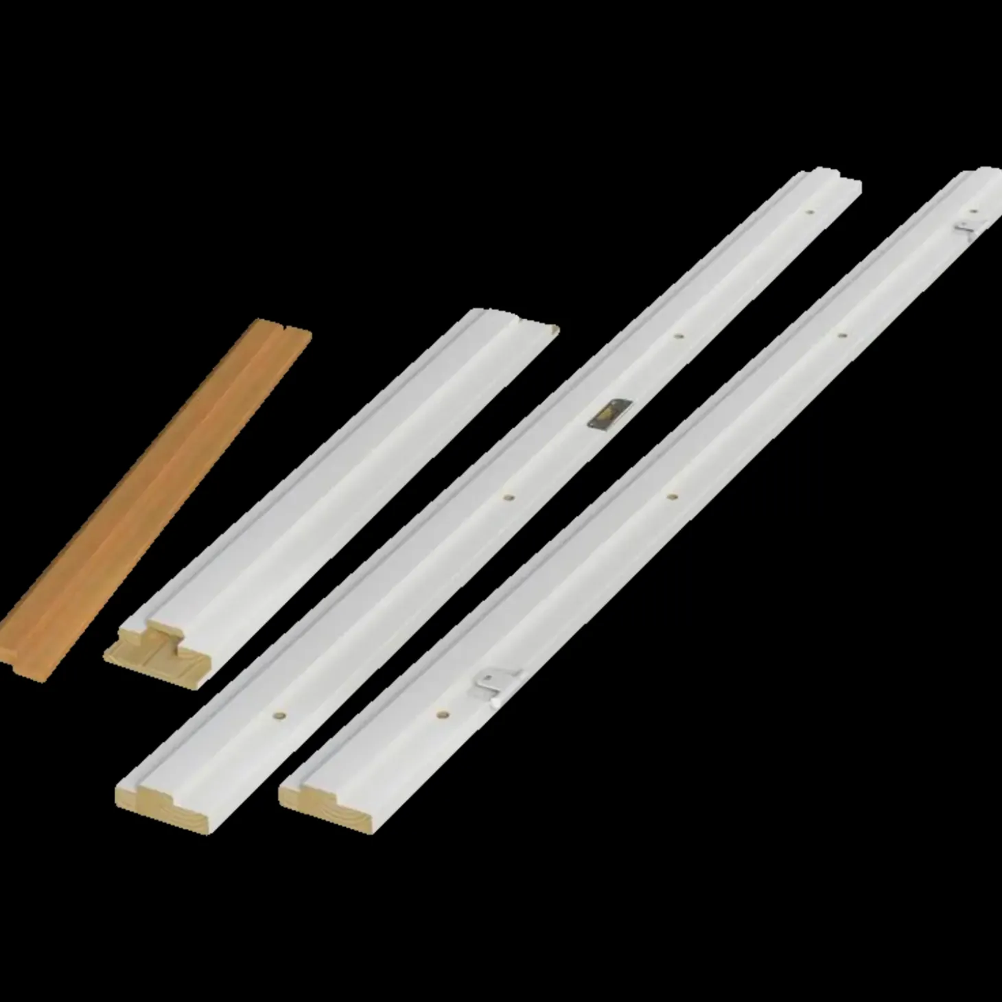 Swedoor karm med bund fyr hvid 75x686x2089 mm