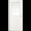 Swedoor P-400 facadedør med glas 948x2115 mm venstrehængt hvid