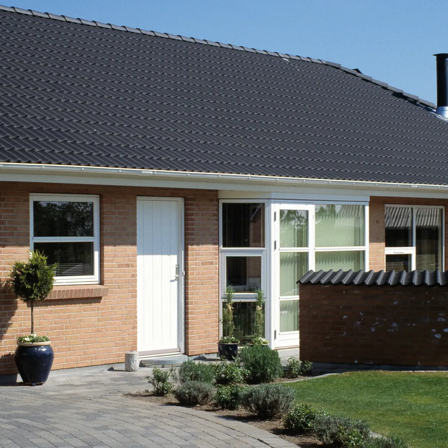 Swedoor P-100 hvid 60x948x2115 mm højrehængt