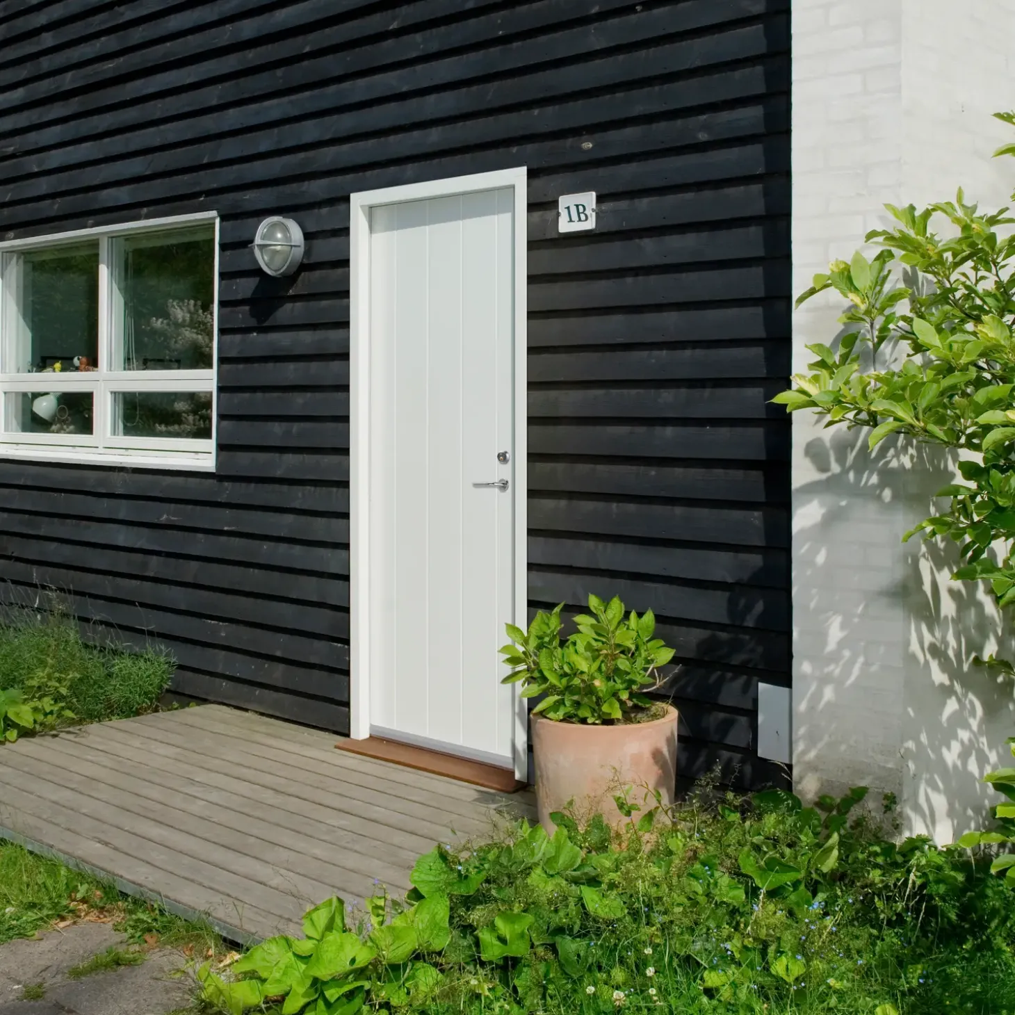 Swedoor P-100 hvid 60x948x2115 mm højrehængt