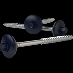Swisspearl 100 tagskrue m/EPDM skive 6x100 mm sortblå 400 stk