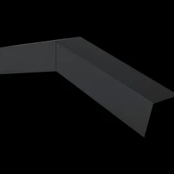 Swisspearl afslutningsstykke t/rygningselement 320x80/80 mm sortblå