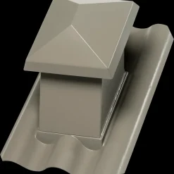 Swisspearl hætte B7 150x105 mm 15/45° teglrød