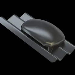 Swisspearl hætte til tagrumsventilation B7 410x550 mm 15/50° sortblå