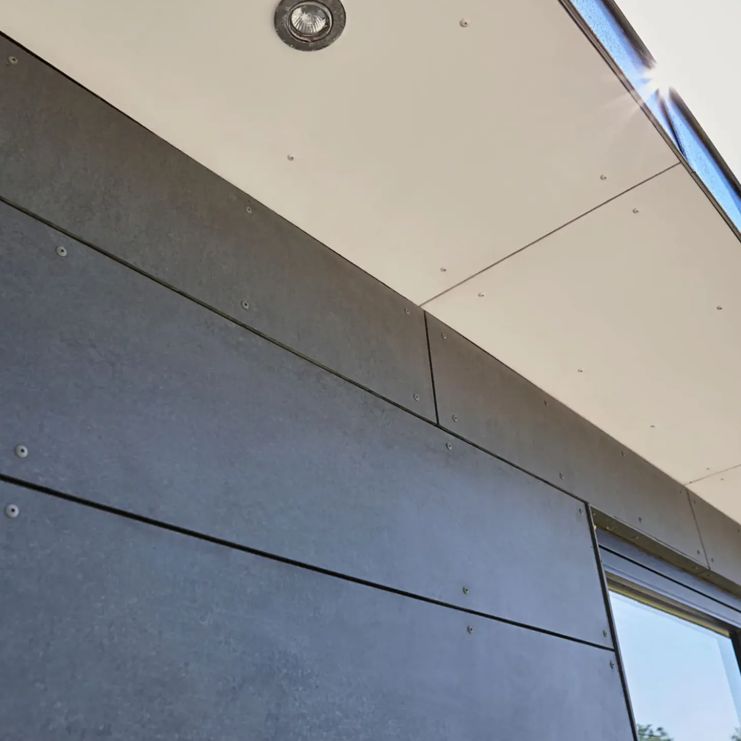 Swisspearl patina brædder P 070 flint, 150 x 2500 x 6 mm