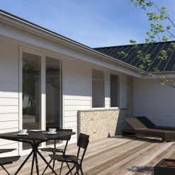 Swisspearl planke træstruktur lysgrå CP 010C, 180x3600x8 mm