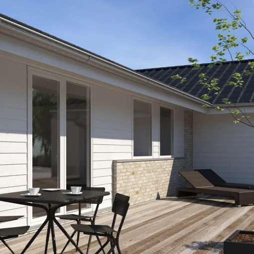 Swisspearl planke træstruktur lysgrå CP 010C, 180x3600x8 mm