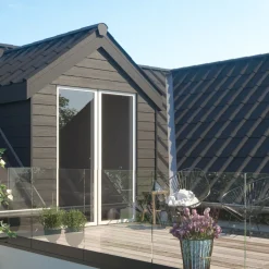 Swisspearl planke træstruktur lysgrå CP 010C, 180x3600x8 mm