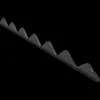 Swisspearl plastudhængsklods B9-S max u/ventilation 1053x30 mm