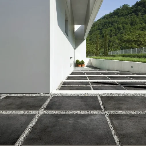 Terrasseklinke Genesis Loft, Blackmoon 60x60 cm x 19 mm