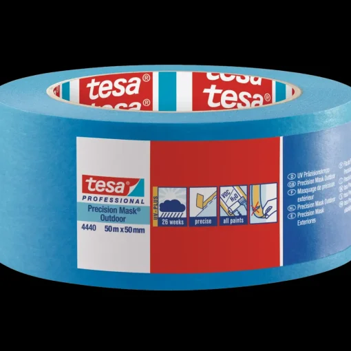 Tesa® 4440 Professionel udendørs malertape 50 m x 50 mm blå
