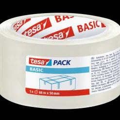 Tesa emballagetape transparent 66m x 50mm