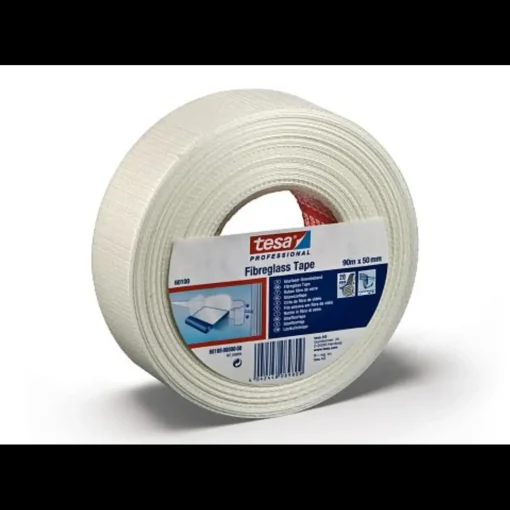Tesa glasfibervæv/gipstape hvid 45m x 48 mm