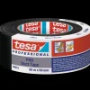 Tesa lærredtape 50 m x 50 mm sort