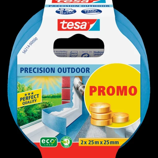 Tesa® Malertape Precision Outdoor 2 x 25 m x 25 mm