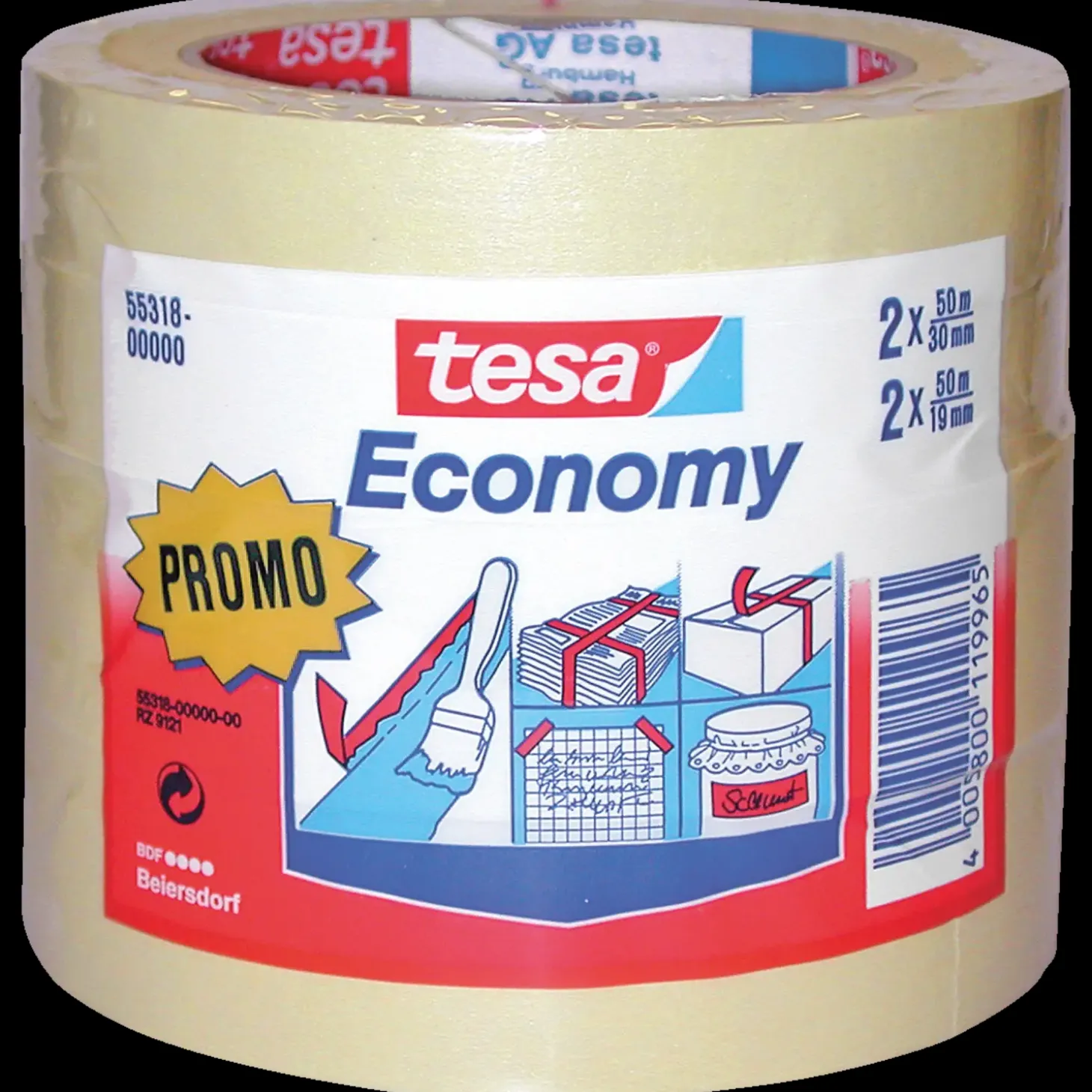 Tesa® Malertape Universal 2x30 mm og 2x19 mm