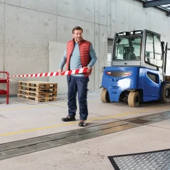 Tesa® Signal Afspærringstape 80 mm x 100 m rød-hvid