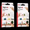 Tesa Sugru Formbar lim 3 pak sort/hvid/grå