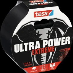 Tesa Ultra Power Extreme reparationstape 10 m x 50 mm sort