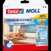 Tesamoll® Premium Flexible silikonetætningsliste hvid 8,5 mm x 6 m