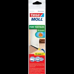 Tesamoll® Tætningsbørste t/tekstilgulve hvid 43 mm x 1 m