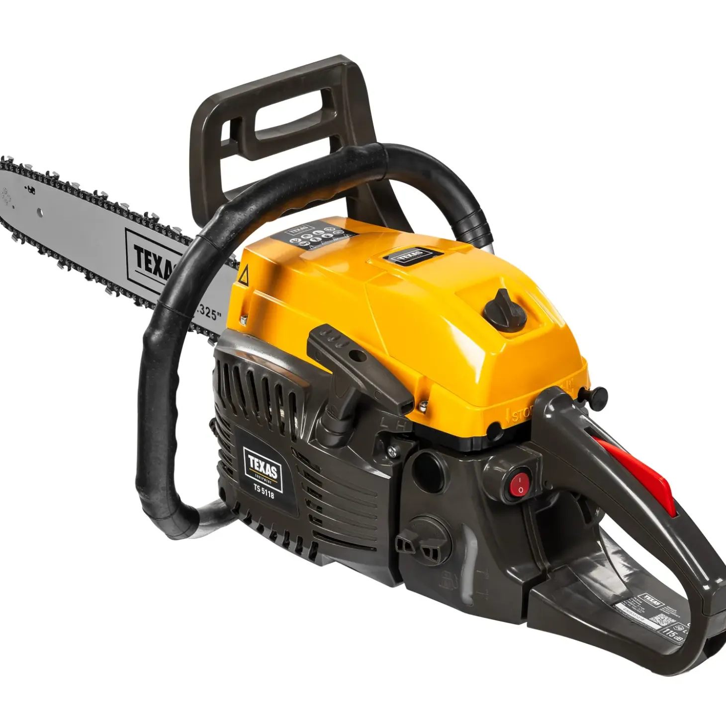 Texas TS5118 benzin kædesav 45 cm sværd