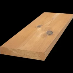Thermowood terrassebrædder 26 x 117 mm glat/glat 4,2 m