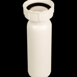 Tillsutningsrør t/køkkenvask 1 1/4"x40 mm hvid