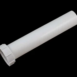 Tilslutningsrør t/køkkenvask 1 1/2"x40 mm hvid