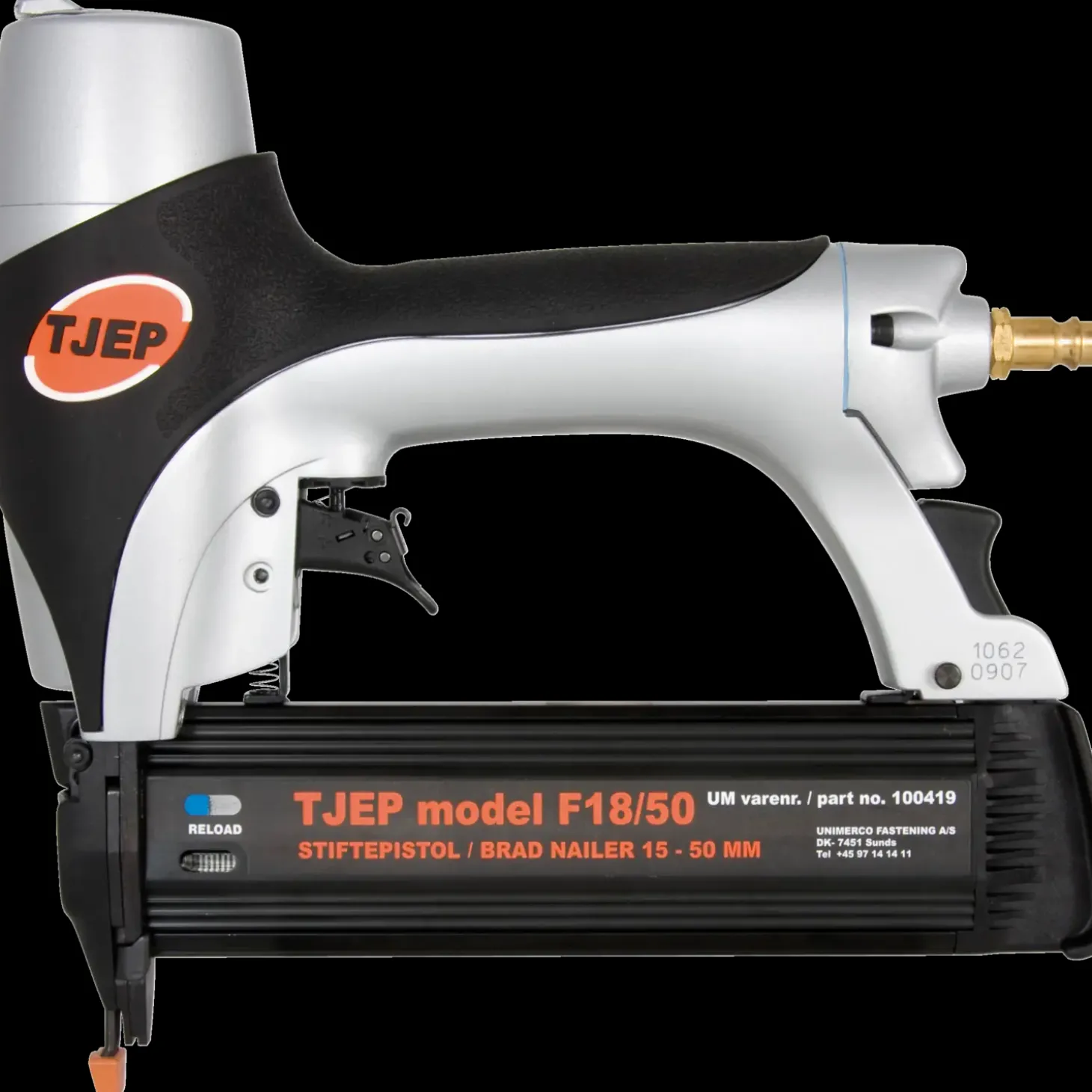 Tjep F-18/50 trykluft stiftepistol