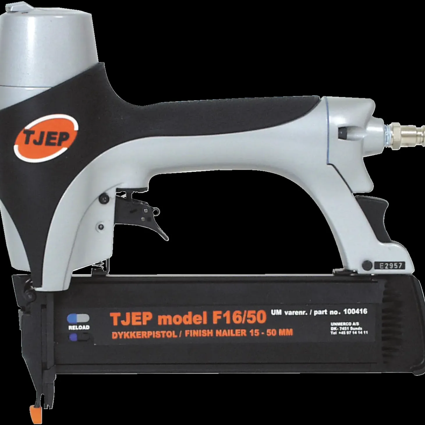 Tjep kompressorsæt med kompressor og dykkerpistol