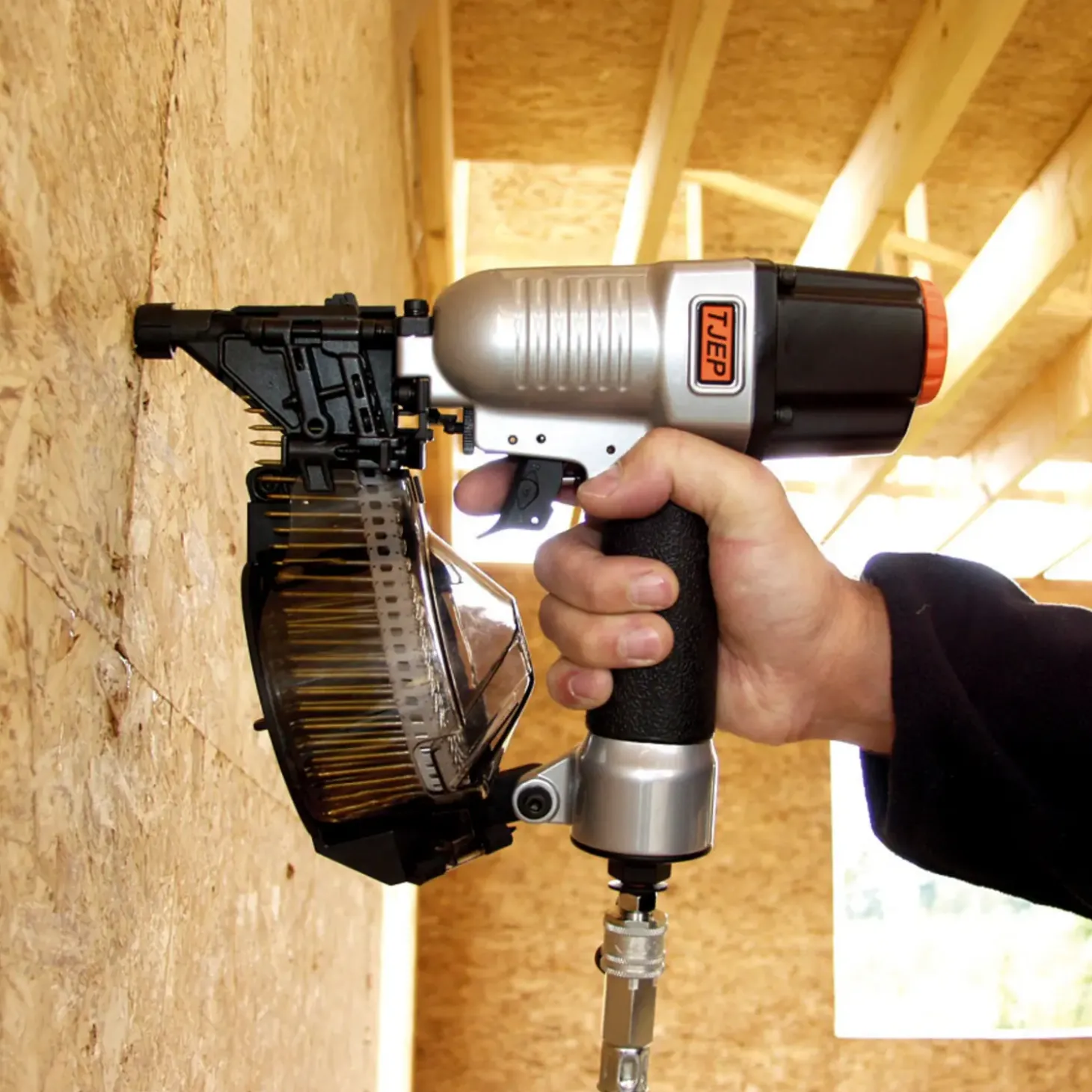 Tjep MX-50 trykluft tromlesømpistol