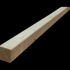 Tømmer høvlede stolper trykimprægneret 70x70 mm x 2,4 m