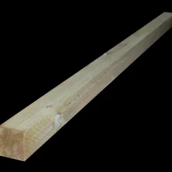 Tømmer ru stolper trykimprægneret 97x97 mm x 3,0 m