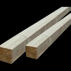 Tømmer ru stolper trykimprægneret 75 x 75 mm x 2,1 m