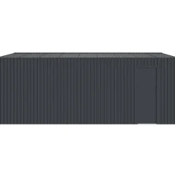 Torben redskabsskur 20,5 m², stål, mørkegrå