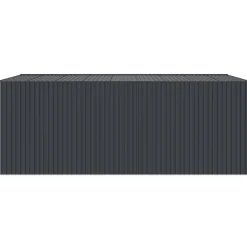 Torben redskabsskur 20,5 m², stål, mørkegrå