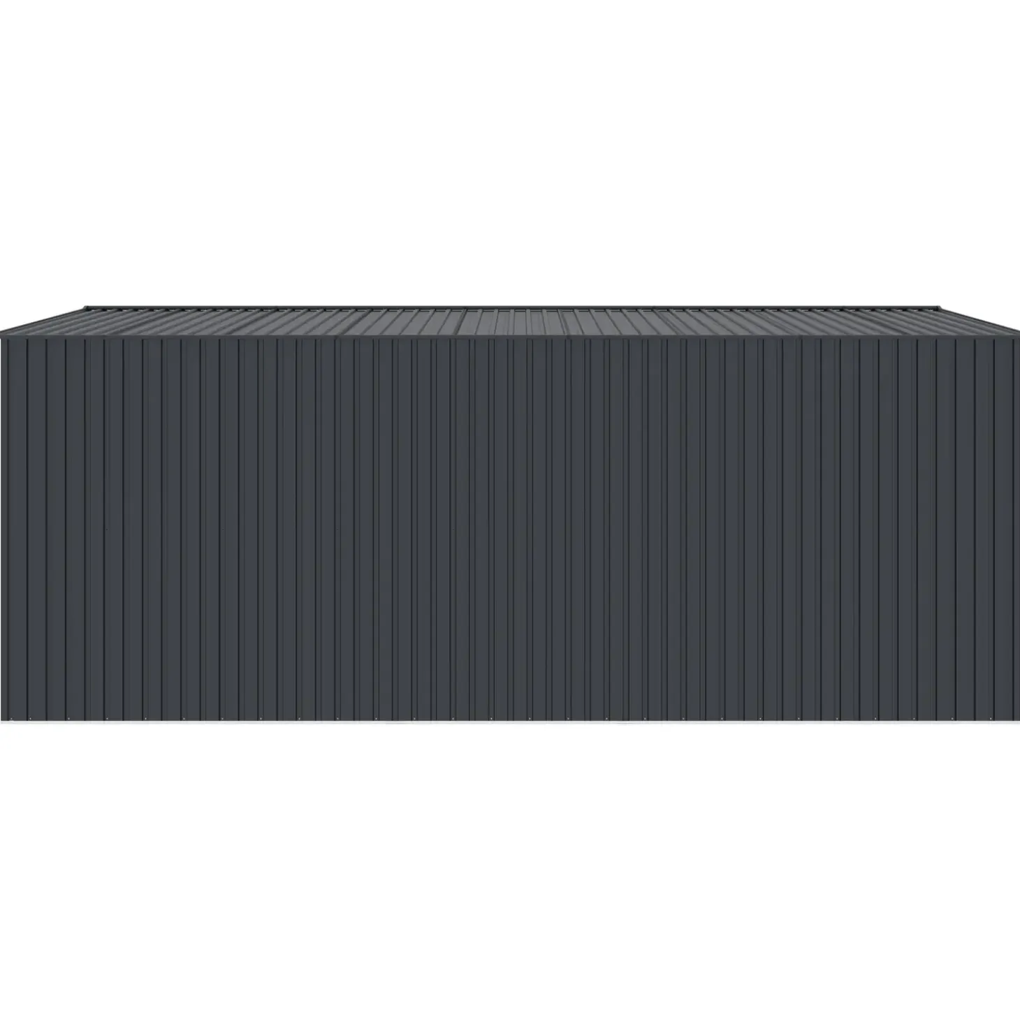 Torben redskabsskur 20,5 m², stål, mørkegrå