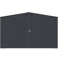 Torben redskabsskur 20,5 m², stål, mørkegrå