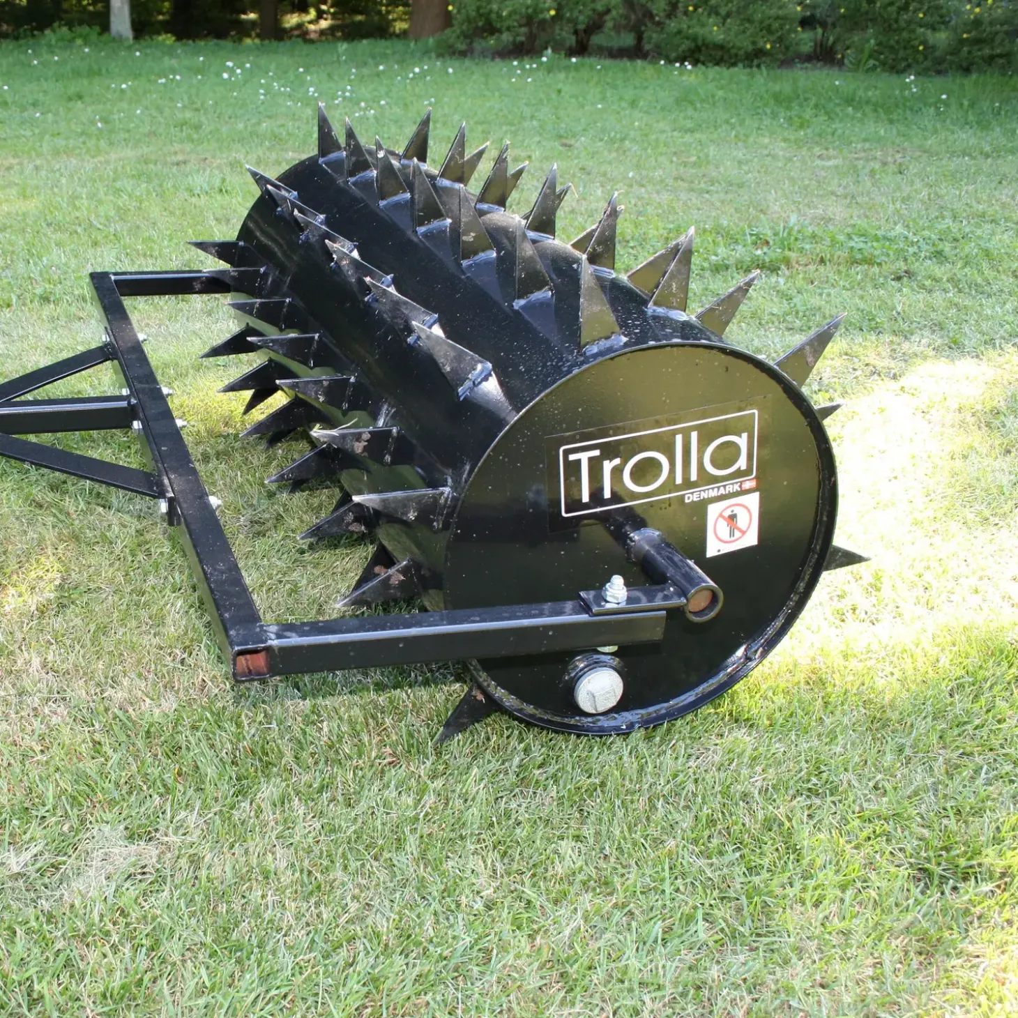 Trolla plænelufter / tromle m/pigge 91 cm