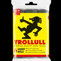 Trolluld husholdningsståluld pose med 6 ruller